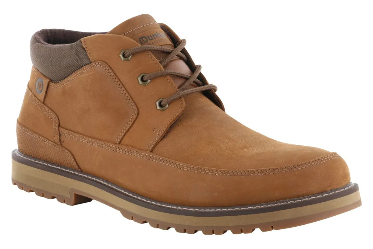 Dunham Byrne Waterproof Chukka Boot Tan