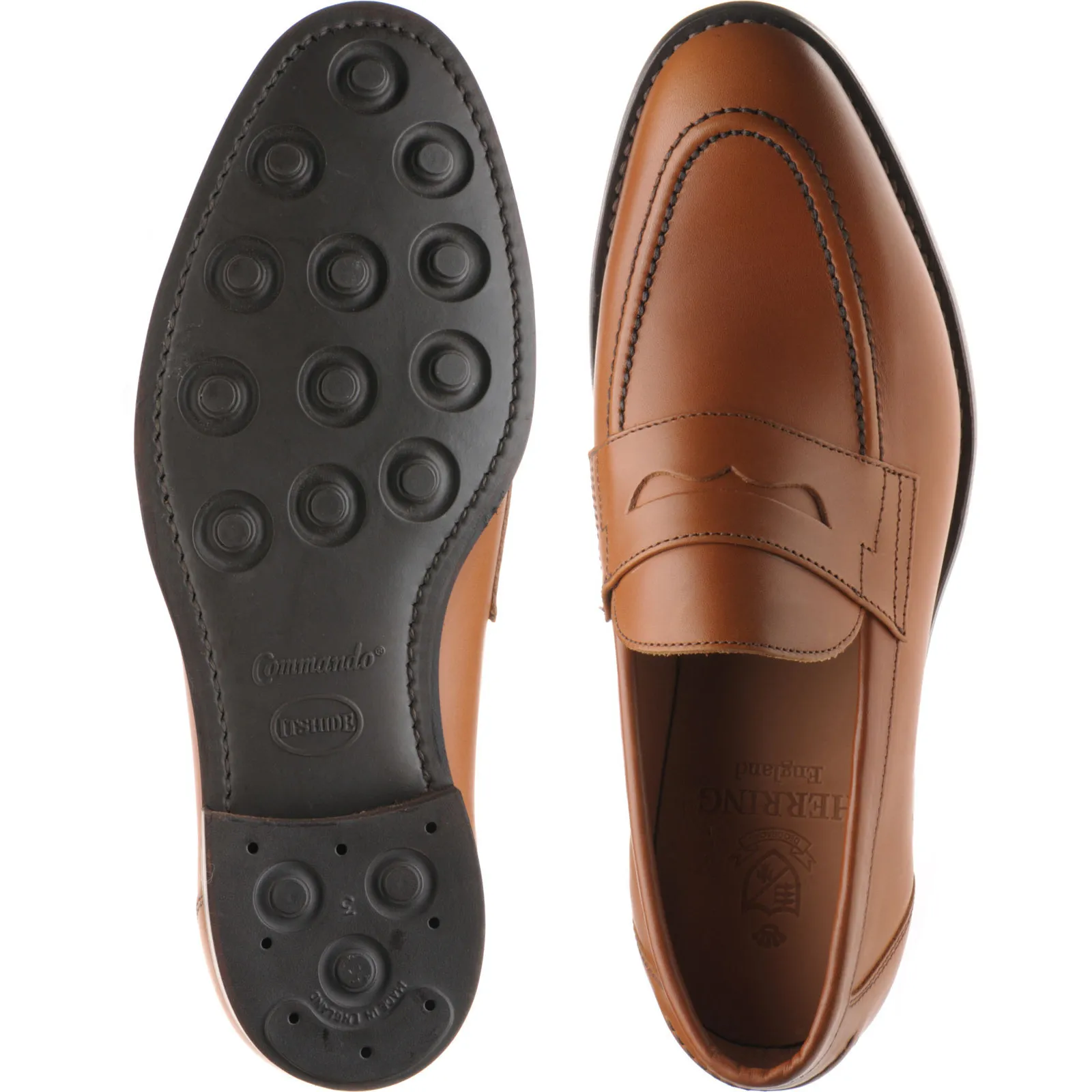 Dunham rubber-soled loafers