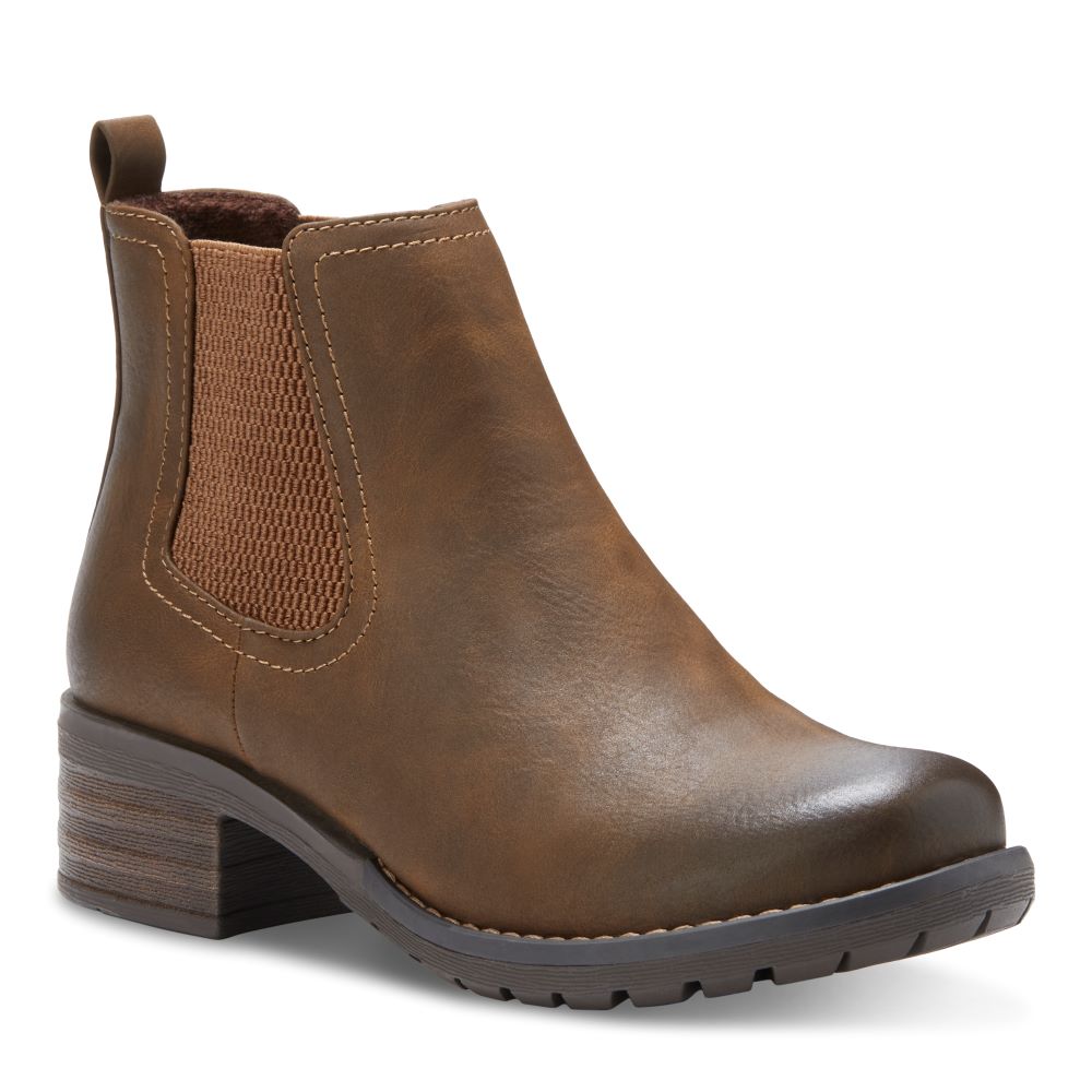 'Eastland' Women's 4 Jasmine Chelsea Boot - Bomber Brown