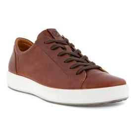 Ecco Men's Soft 7 City Sneaker - Cognac