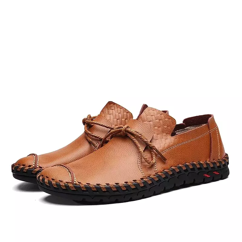 Edie - Slip-On Leather Loafers