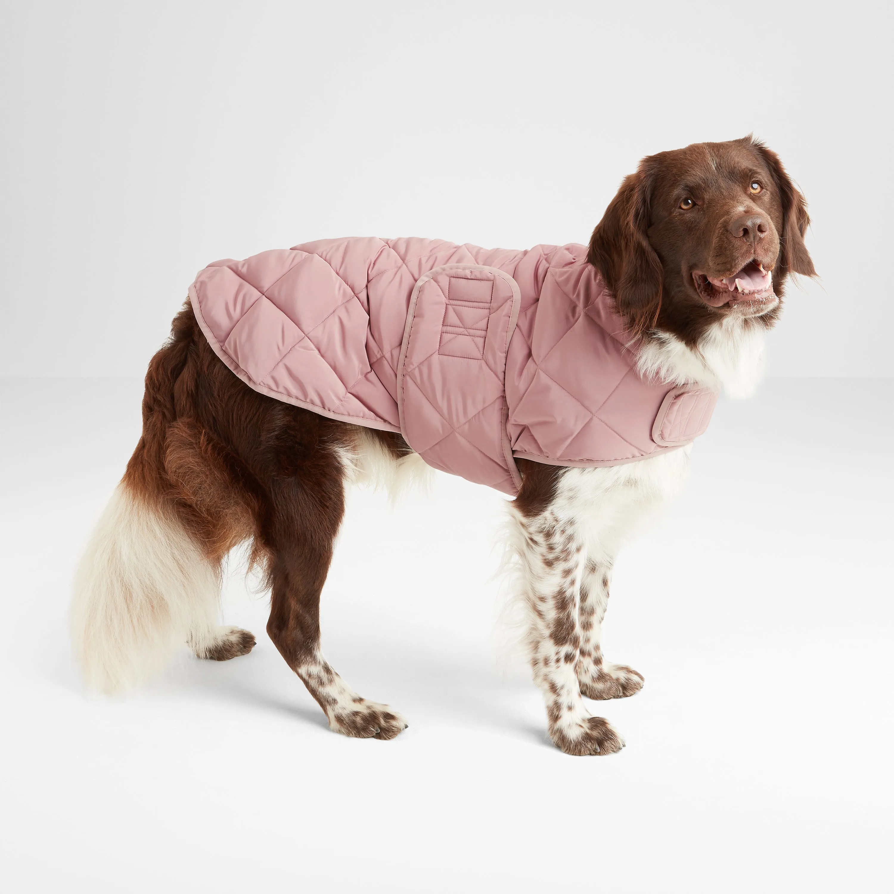 Fido Padded Dog Coat S - Faded Pink