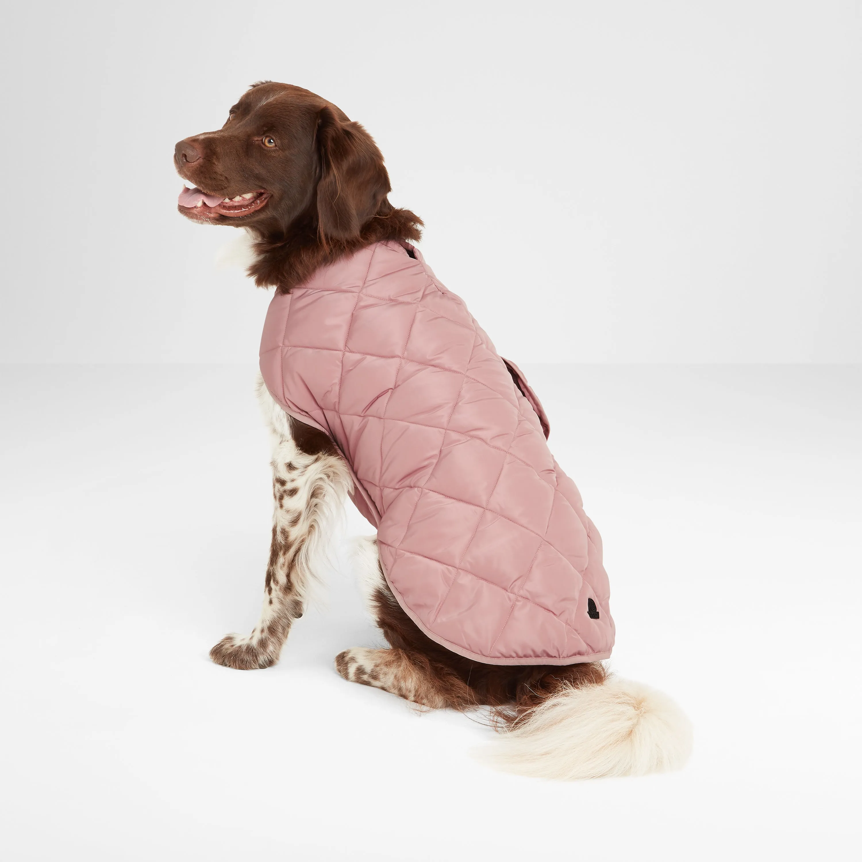 Fido Padded Dog Coat S - Faded Pink