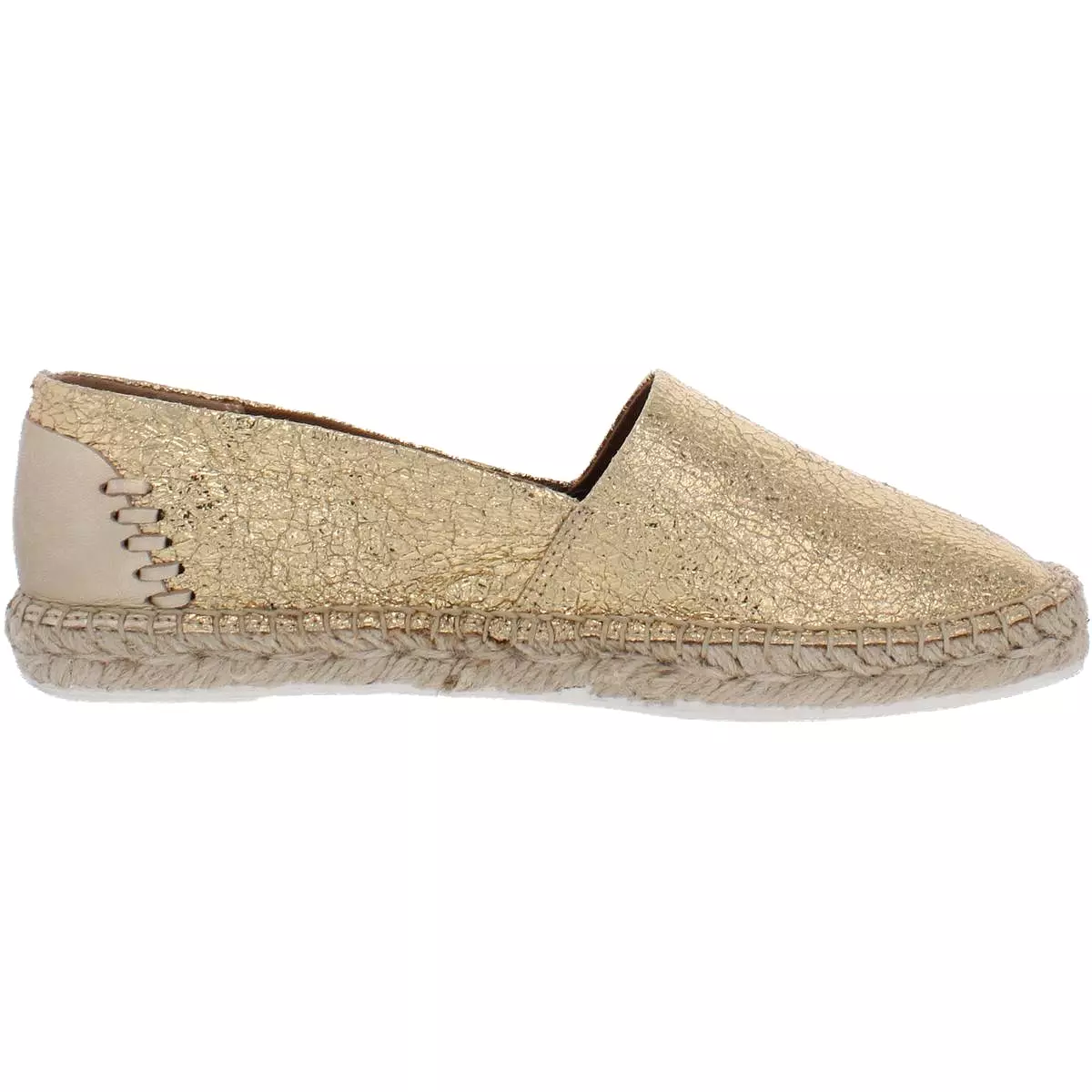 Franco Sarto Womens Metallic Slip On Flats