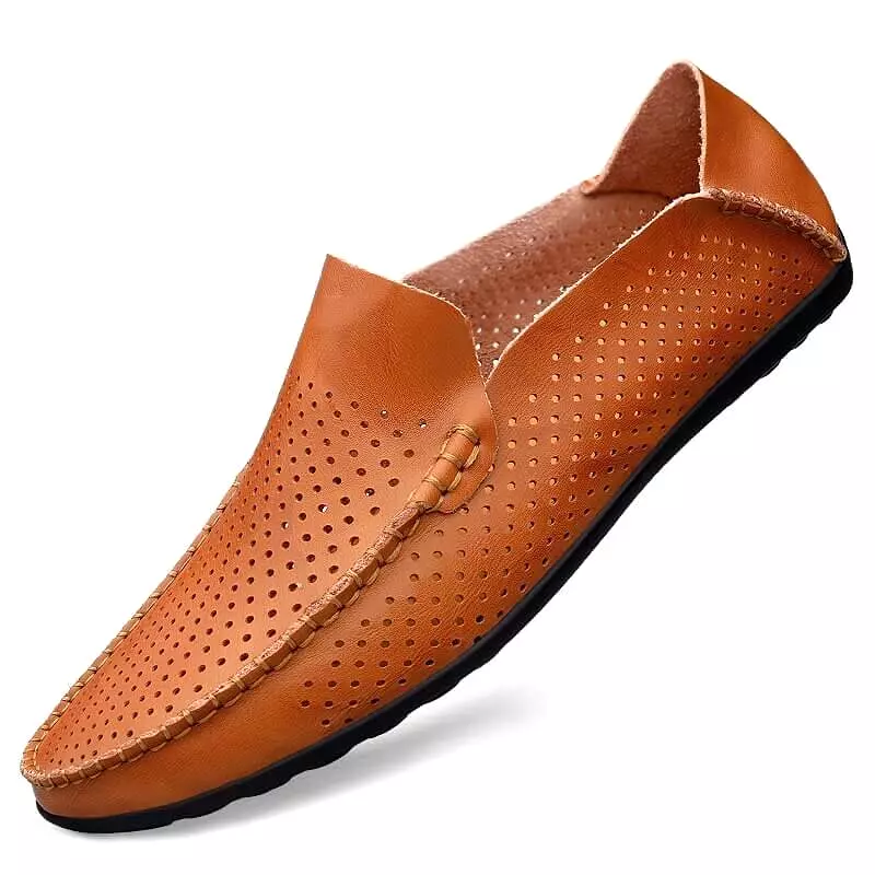 Gennaro - Breathable Leather Loafers