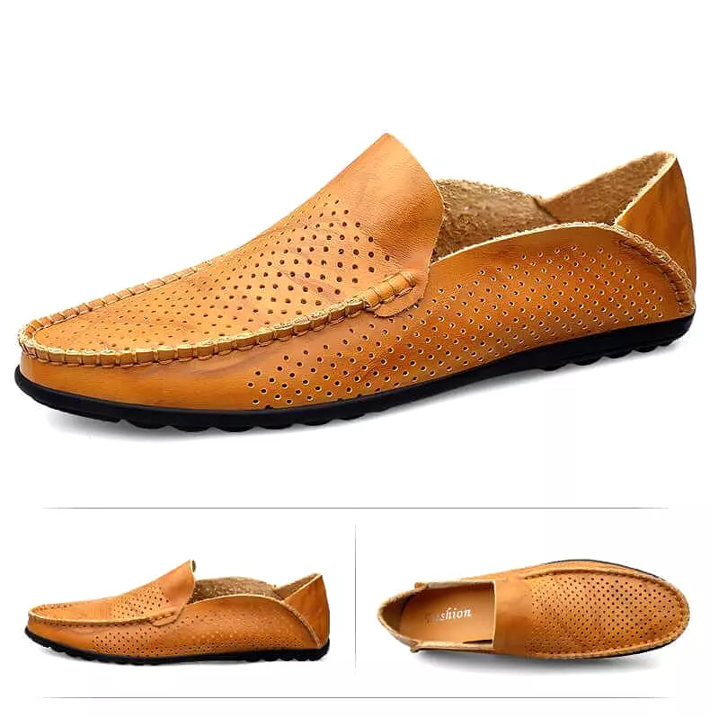 Gennaro - Breathable Leather Loafers