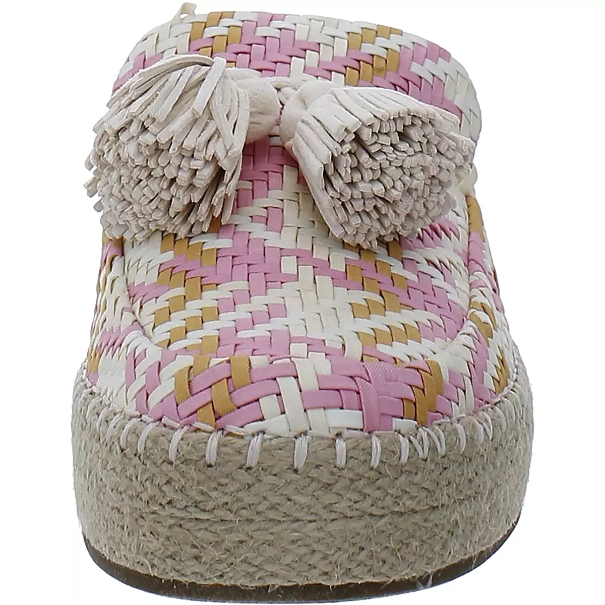 Gentle Souls by Kenneth Cole Womens Renie Woven Slip On Mules