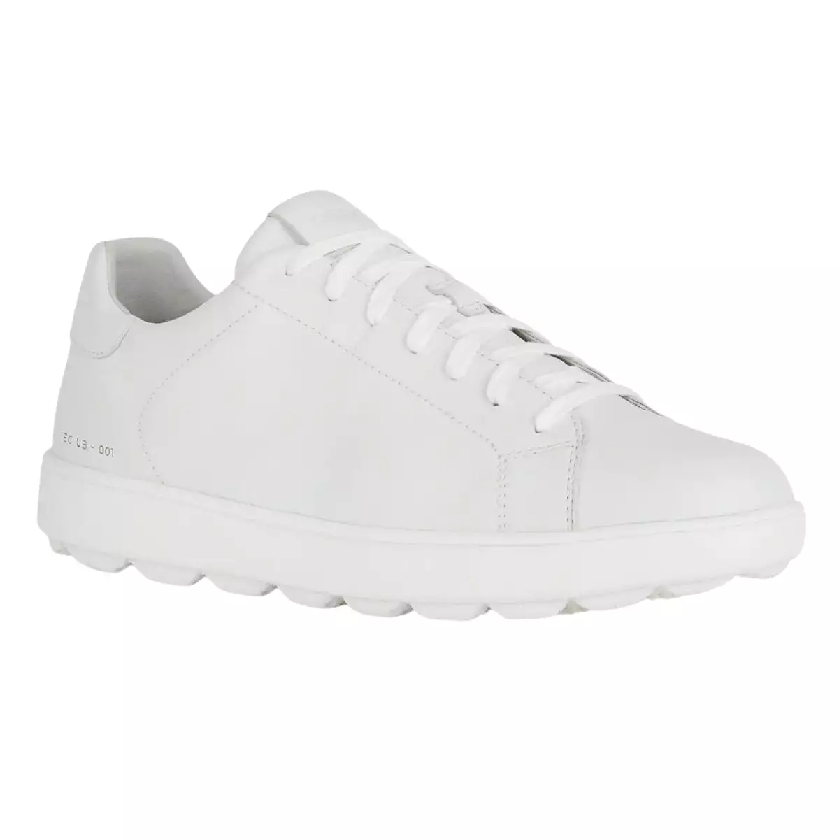 Geox Men's Spherica Ecub-1 White Leather