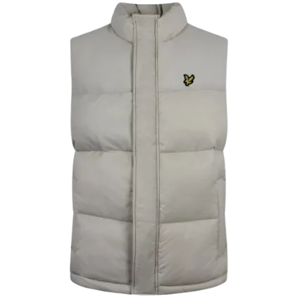 GIUBBOTTO GILET AVORIO LYLE & SCOTT