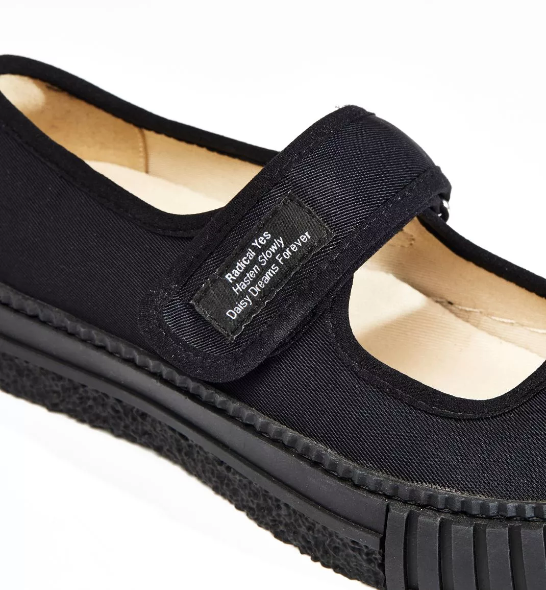 Grace Velcro Mary Jane | Black