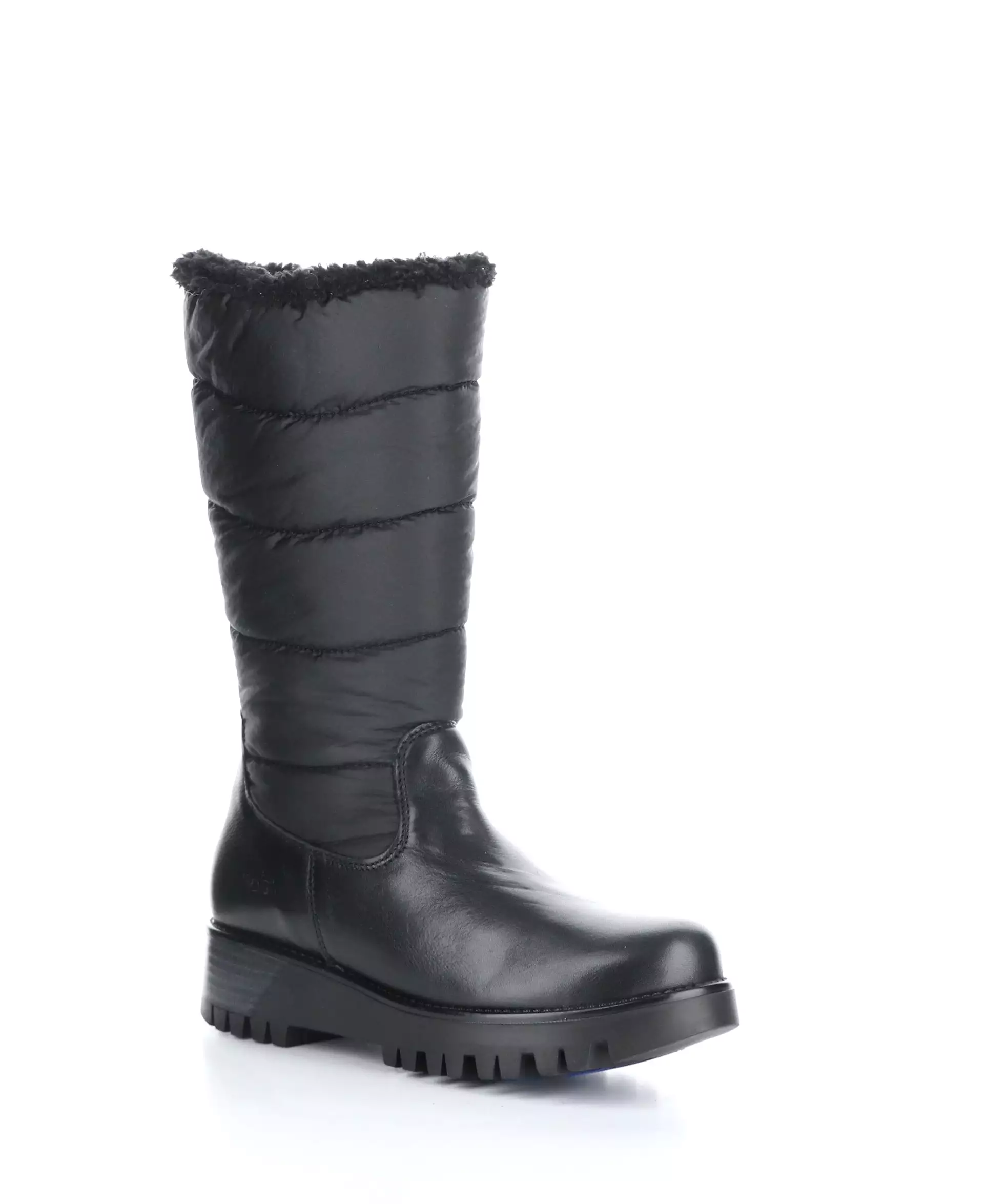 GRACEN PRIMA BLACK Round Toe Boots