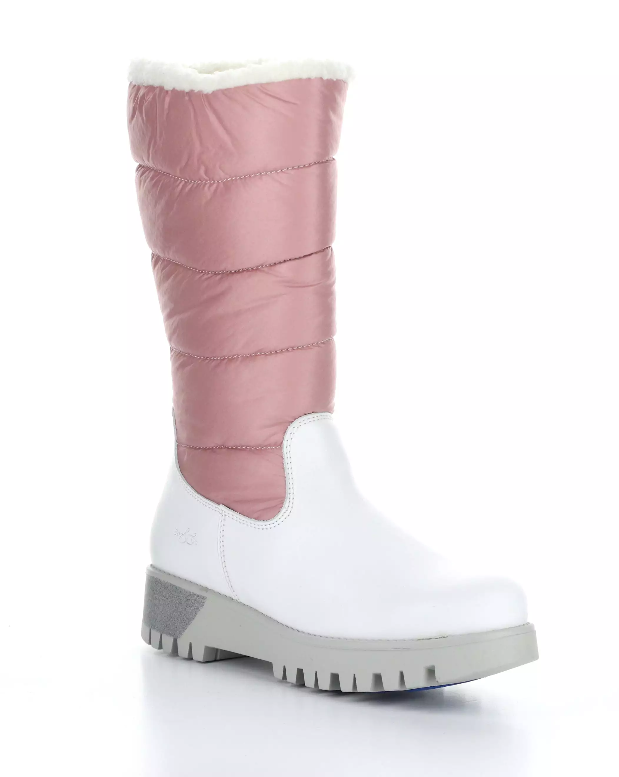 GRACEN PRIMA WHITE/PINK Round Toe Boots