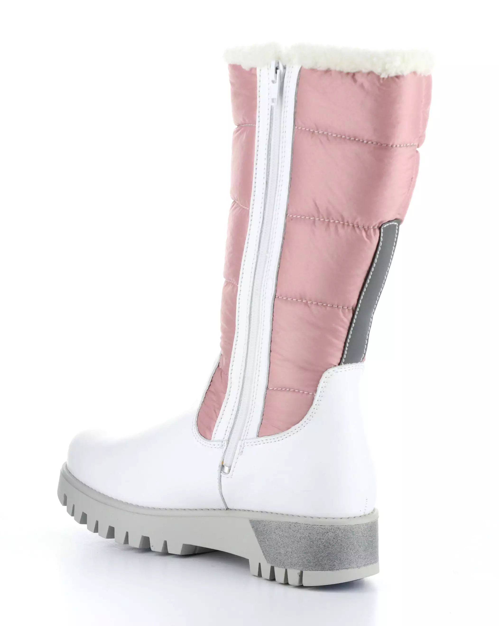 GRACEN PRIMA WHITE/PINK Round Toe Boots