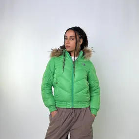 Green 90s The North Face 600 Series Puffer Jacket Coat (M)