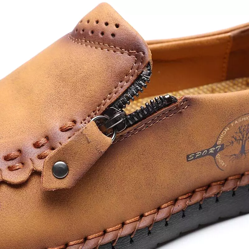 Harlow - Casual Leather Loafers