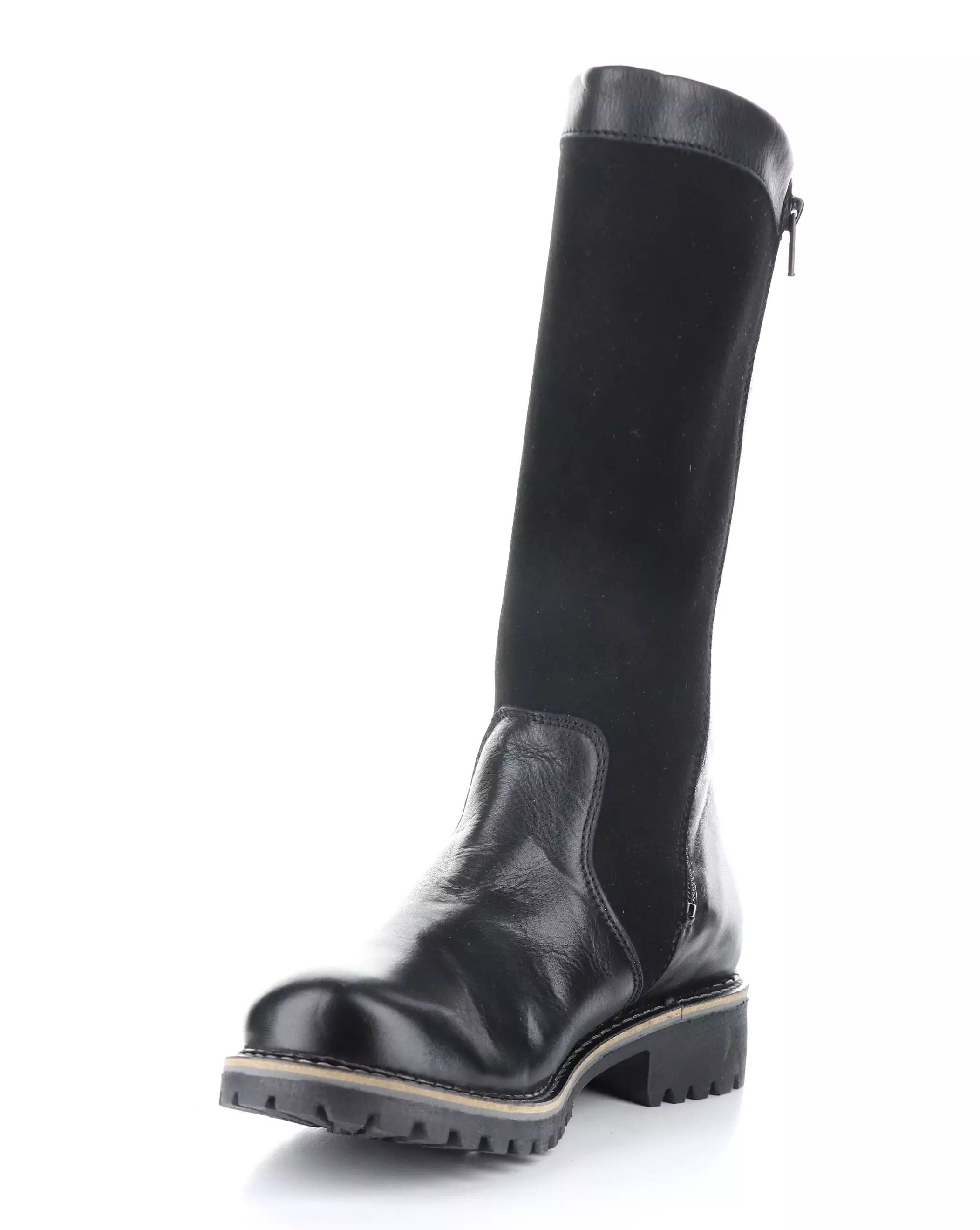 HENRY BLACK Round Toe Boots