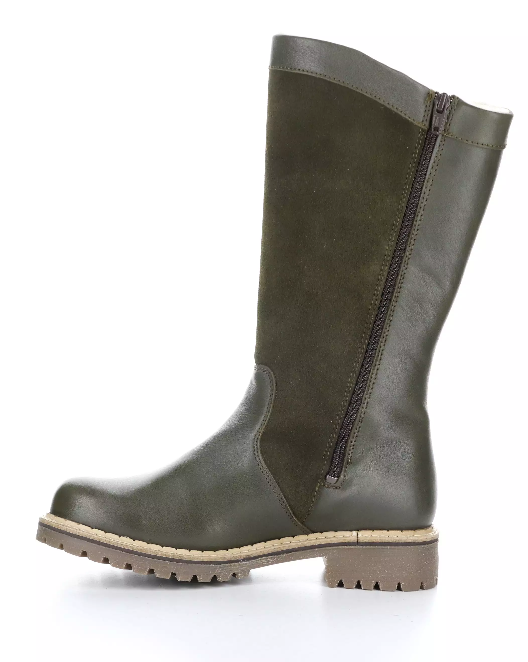 HENRY OLIVE Round Toe Boots