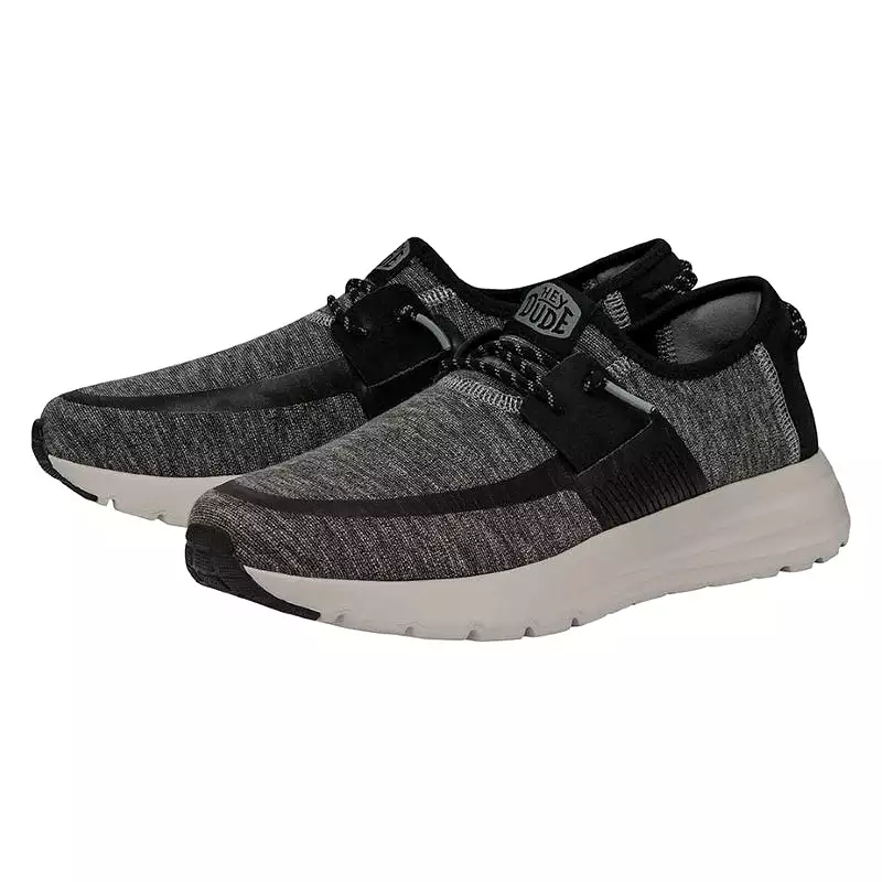 'Hey Dude' Men's Sirocco Dual Knit - Grey