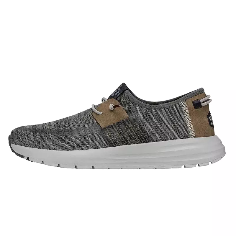 'Hey Dude' Men's Sirocco - Grey Mix