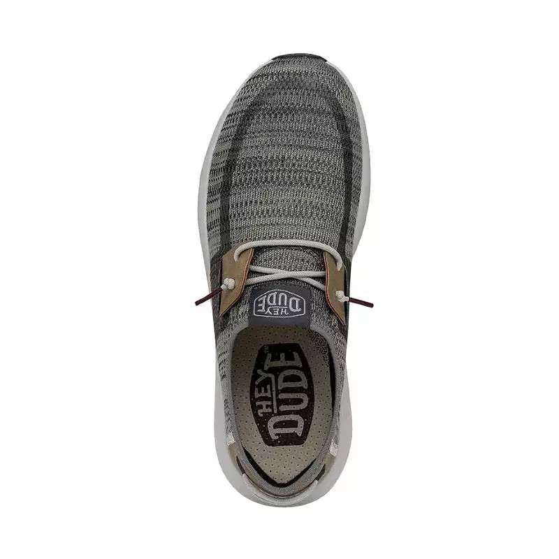 'Hey Dude' Men's Sirocco - Grey Mix