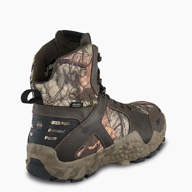 'Irish Setter' Men's 8 VaprTrek 1200GR WP Hunting Boot - Mossy Oak Break-Up Country