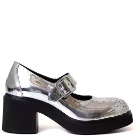 Journee Women's Patent Leather Mary Jane Pump