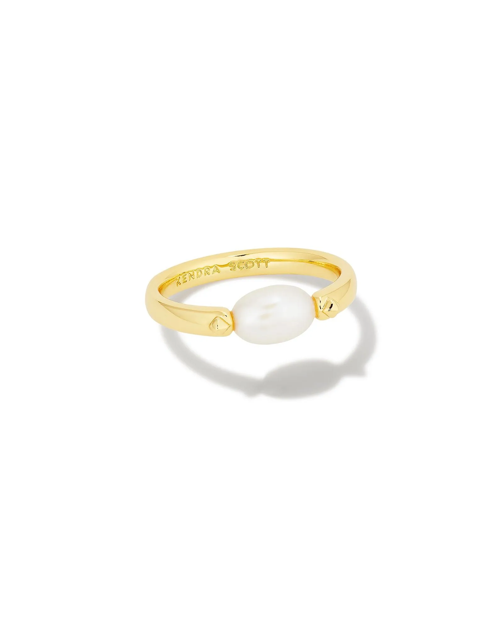 Kendra Scott Leighton Pearl Band Ring