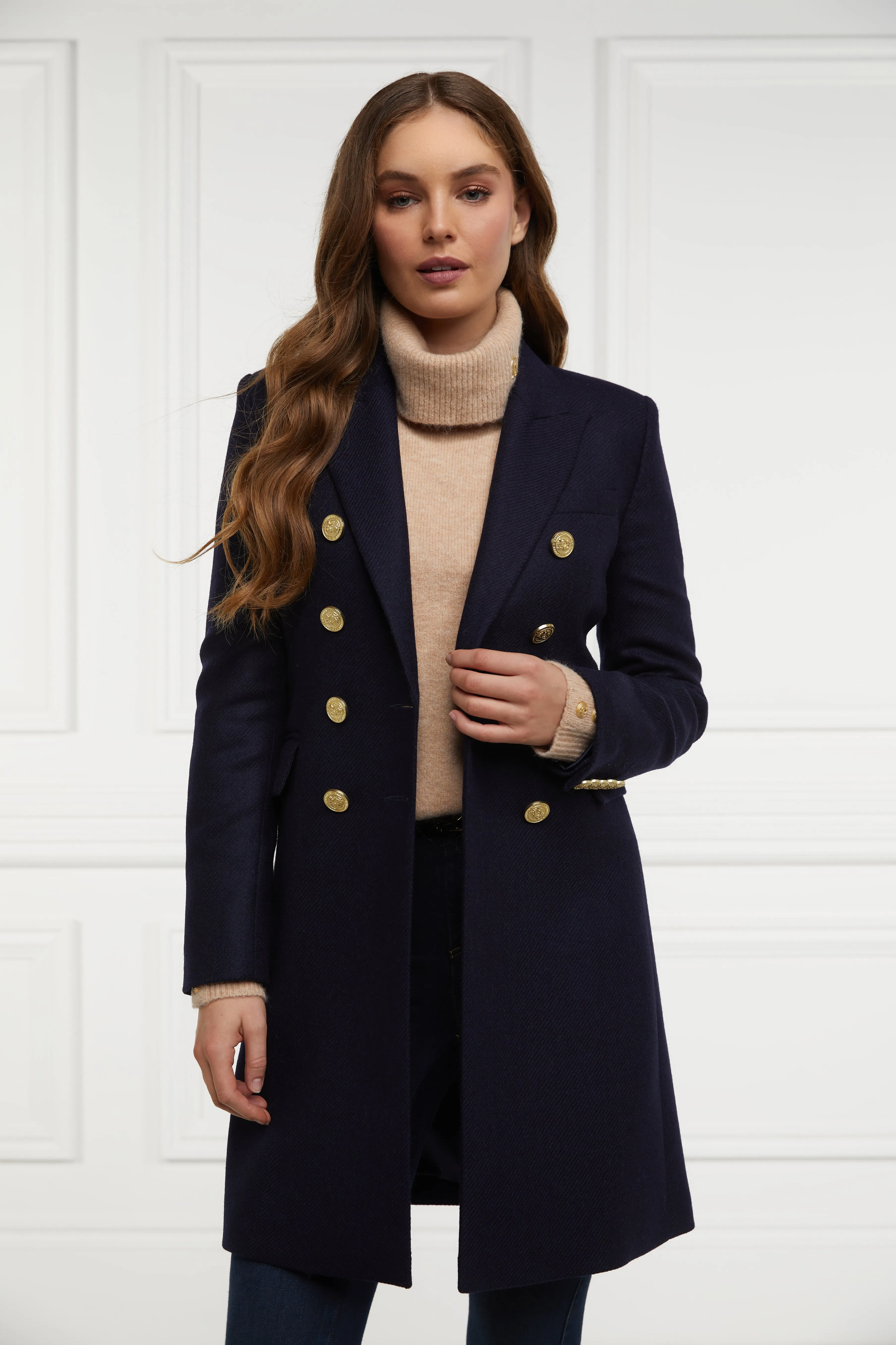 Knightsbridge Coat (Navy)