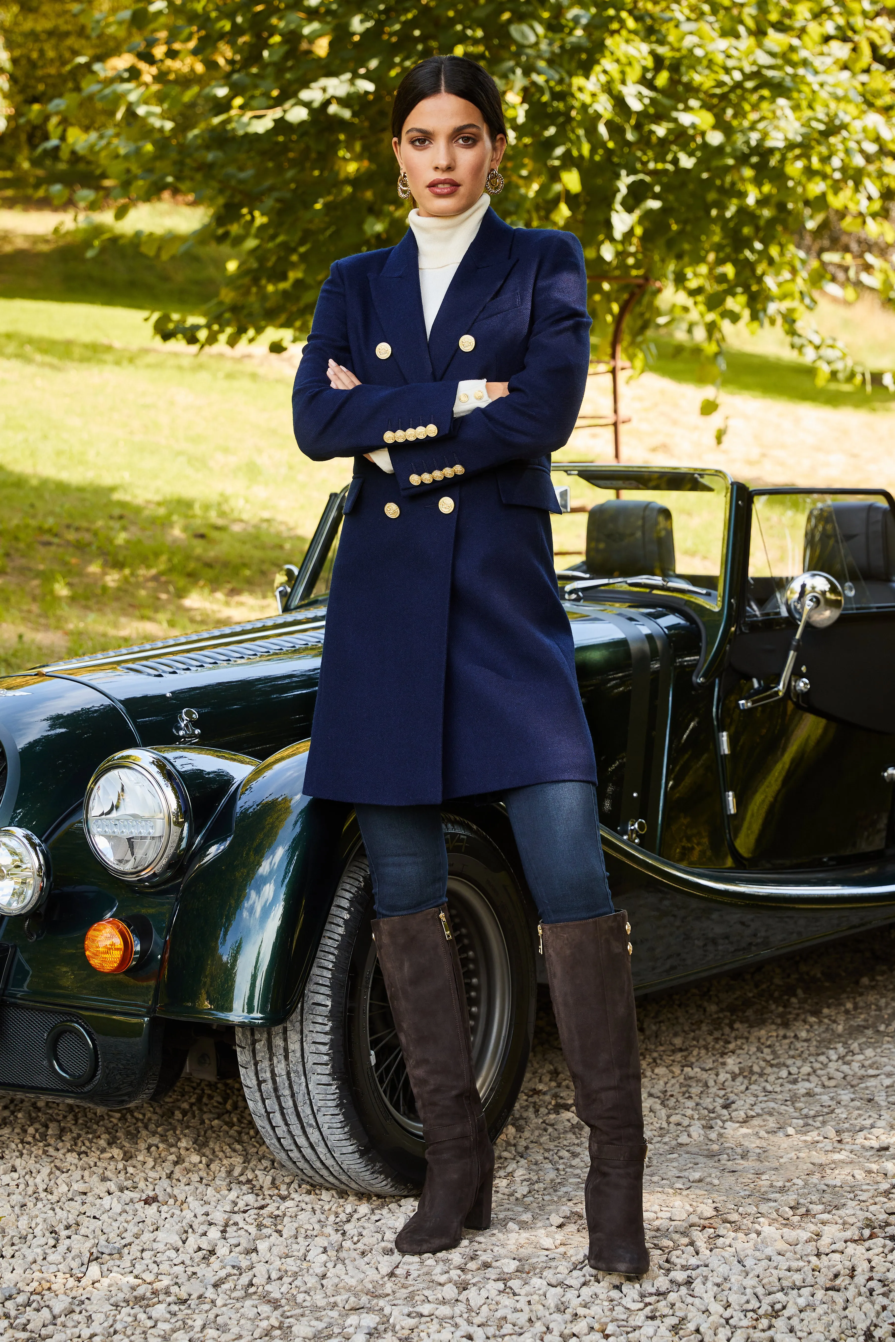 Knightsbridge Coat (Navy)