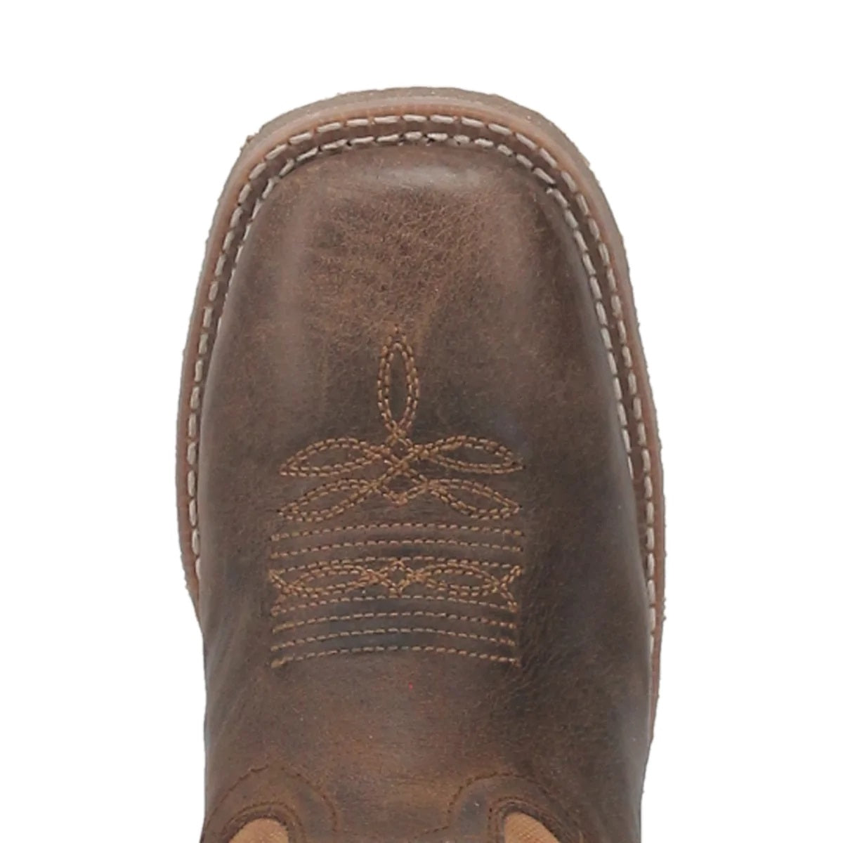 'Laredo' Women's 11 Caney Western Square Toe - Brown / Tan