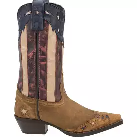 'Laredo' Women's 12 Keyes Western Snip Toe - Tan