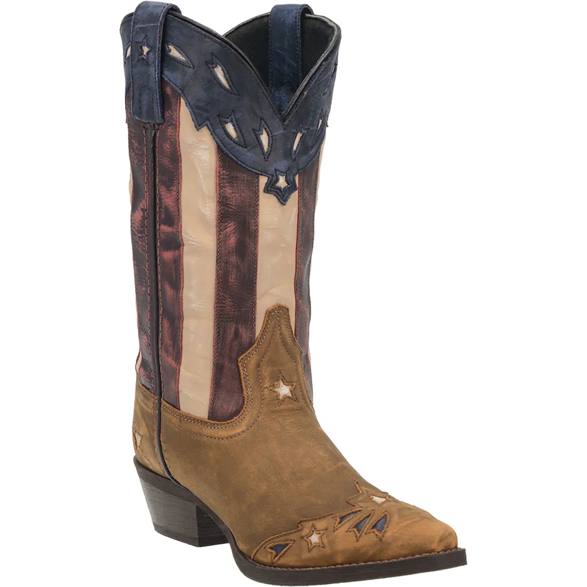 'Laredo' Women's 12 Keyes Western Snip Toe - Tan