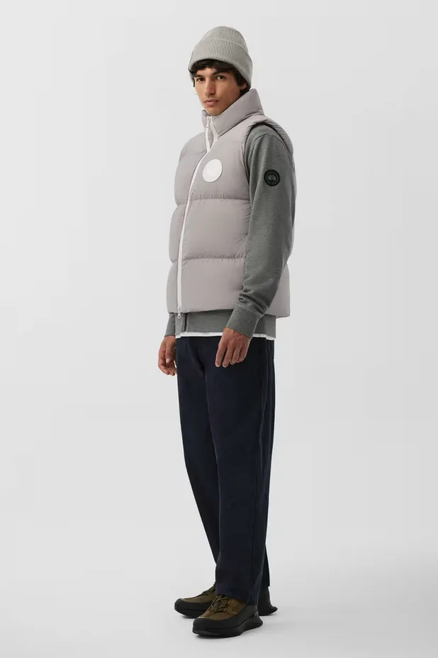 Lawrence Puffer Vest White Disc