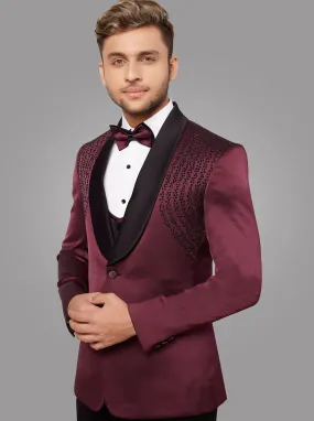 Maroon Suit | JadeBlue