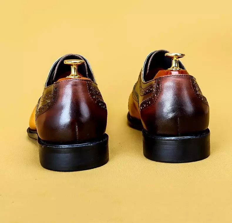 Men  Dress Shoes -  Timotio Leather Oxford Shoes