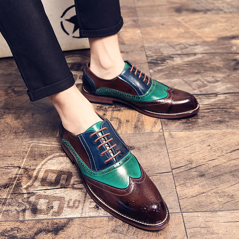 Men Leather Oxfords 