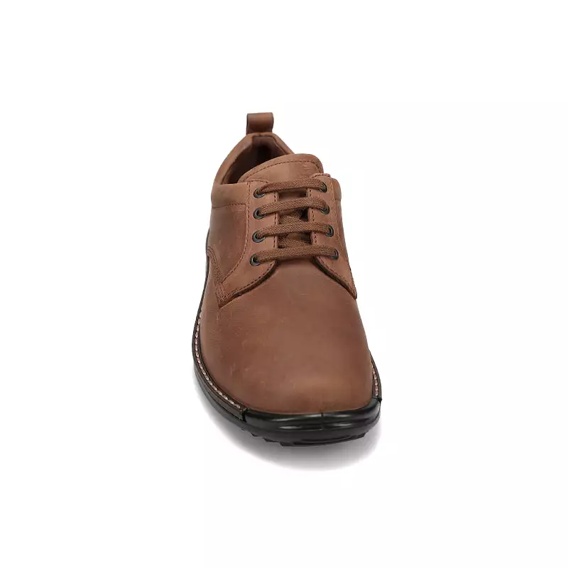 Men's Fusion Plain Toe Oxford Cocoa Brown