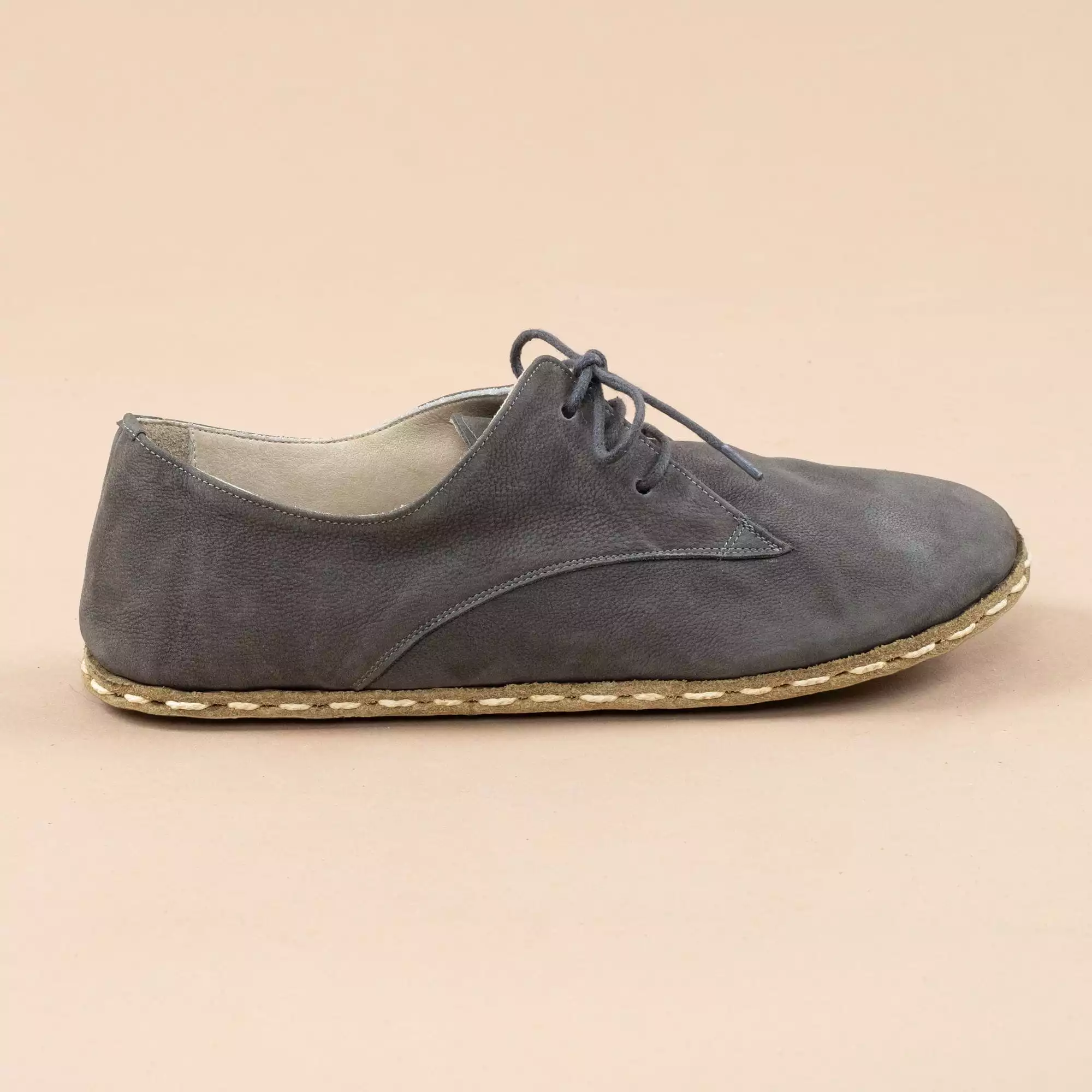 Men's Gray Oxfords