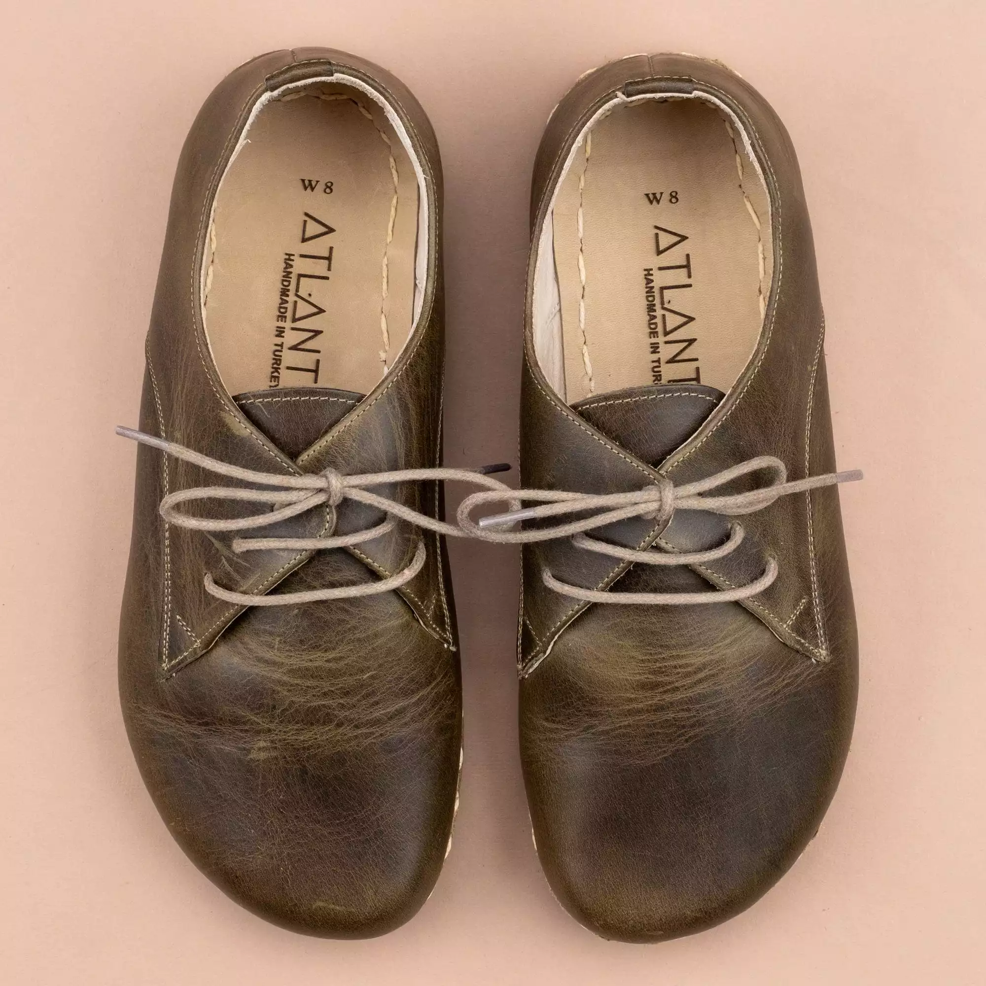 Men's Green Oxfords