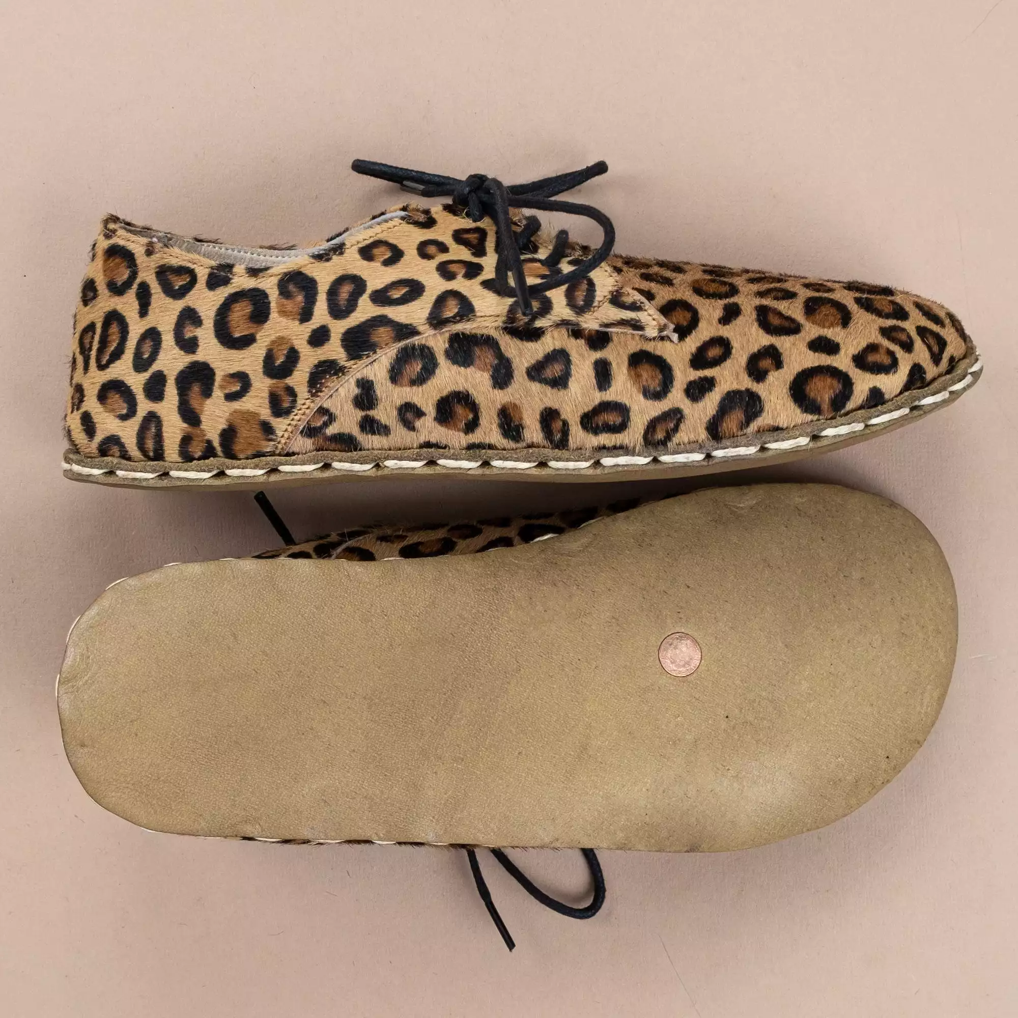 Men's Leopard Oxfords