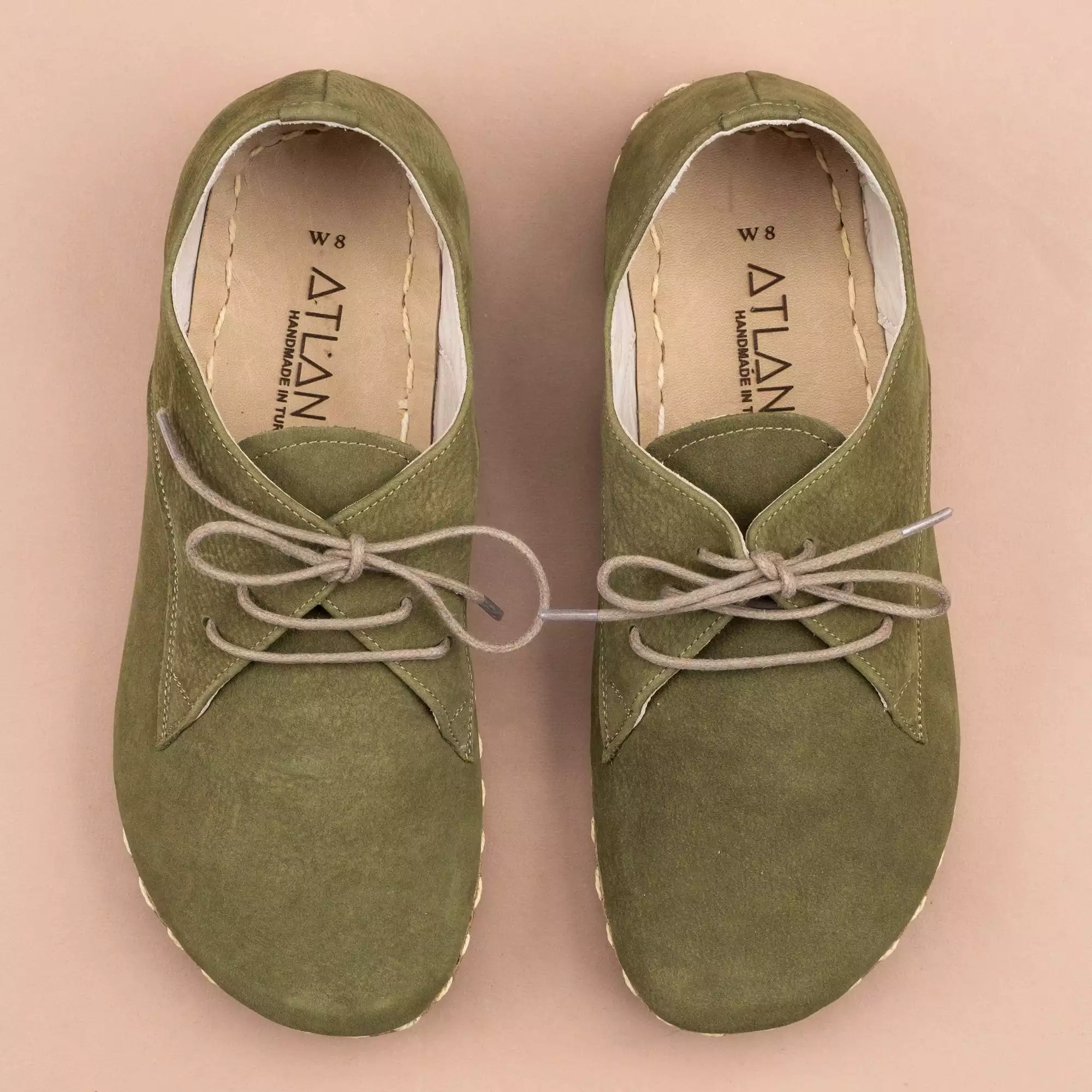 Men's Olive Oxfords