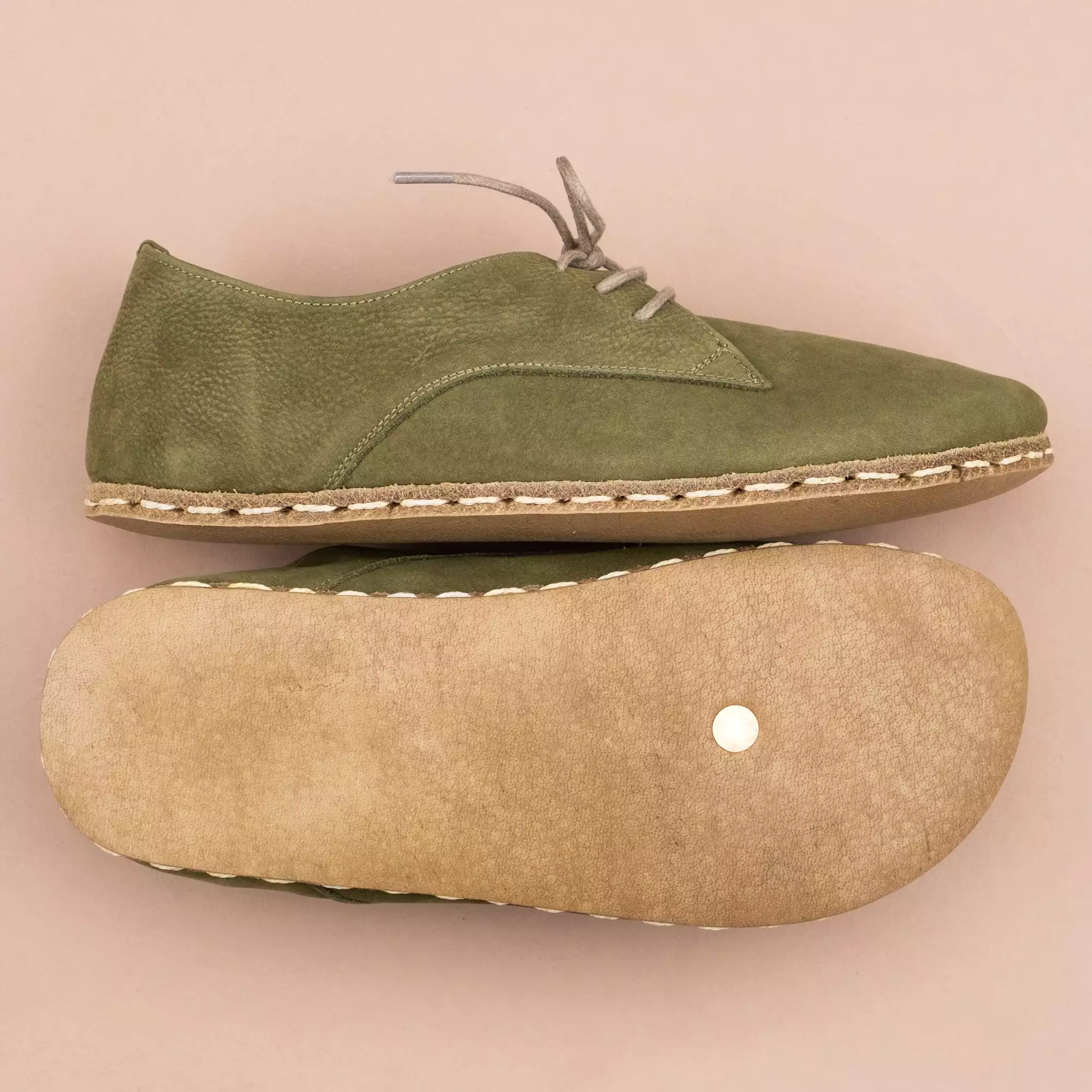 Men's Olive Oxfords