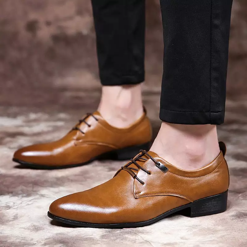 Men's Oxfords Formal Dress Leather Shoes