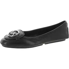 MICHAEL Michael Kors Womens Leather Slip On Loafers