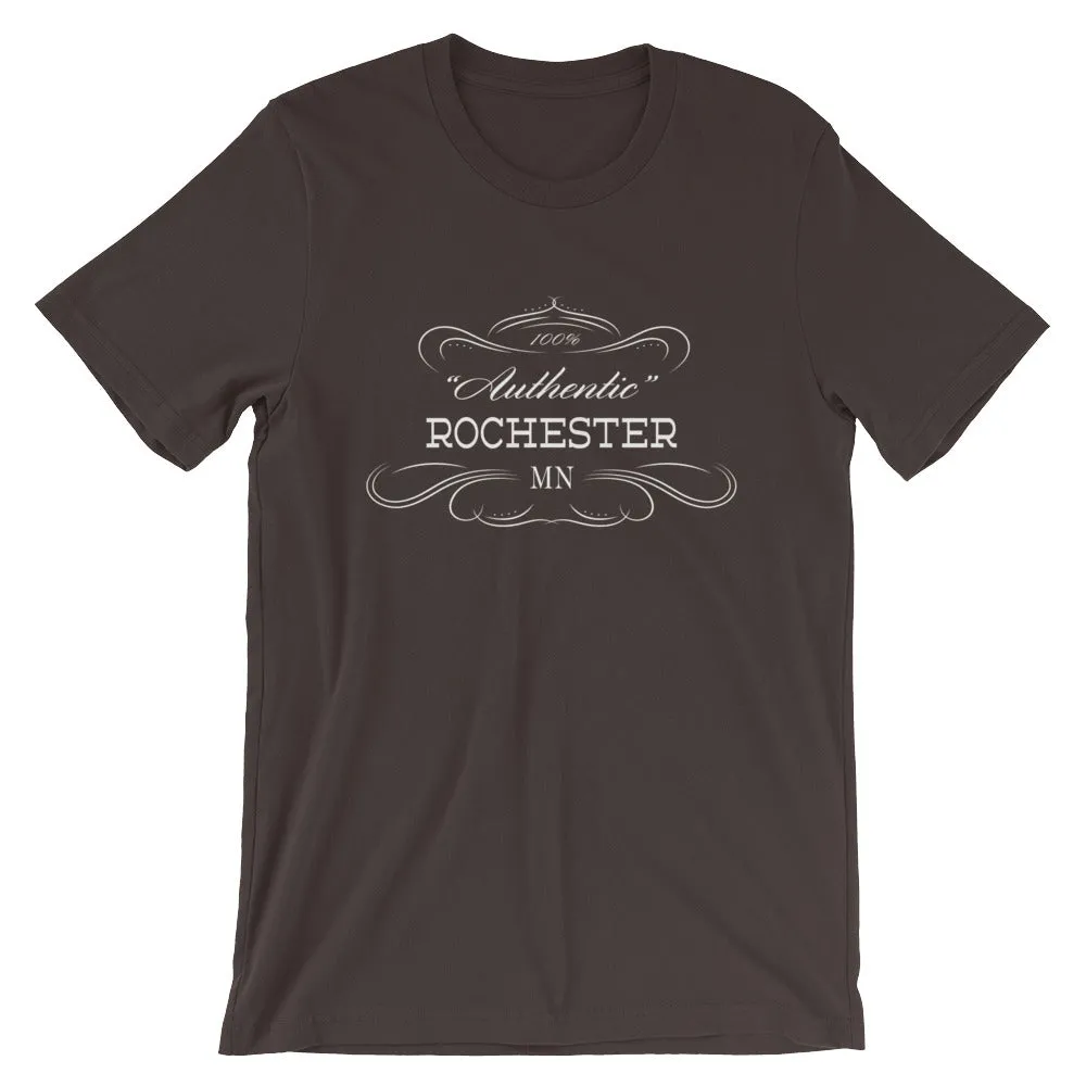 Minnesota - Rochester MN - Short-Sleeve Unisex T-Shirt - Authentic