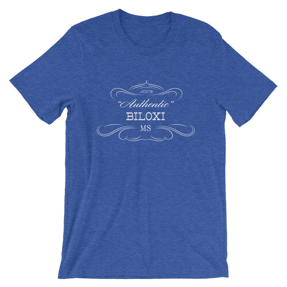 Mississippi - Biloxi MS - Short-Sleeve Unisex T-Shirt - Authentic