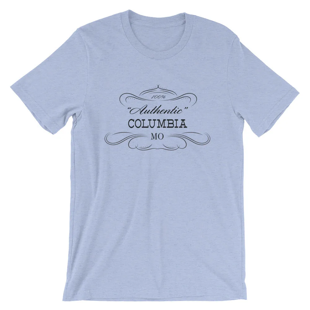 Missouri - Columbia Mo - Short-Sleeve Unisex T-Shirt - Authentic