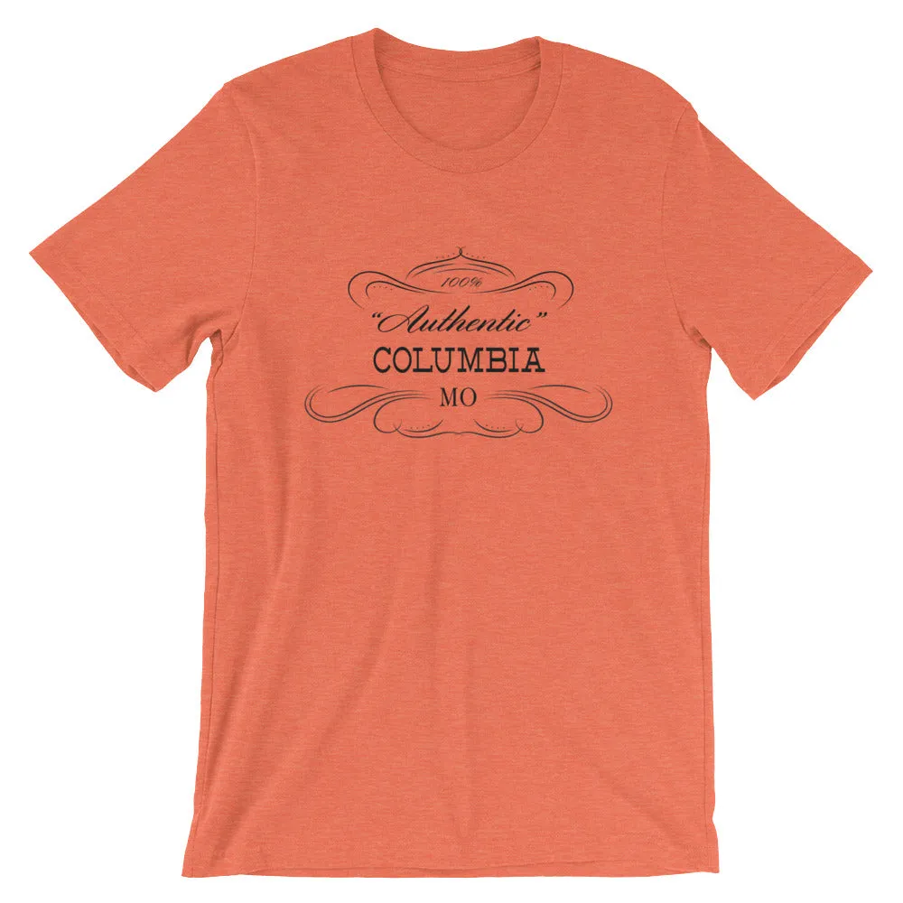 Missouri - Columbia Mo - Short-Sleeve Unisex T-Shirt - Authentic