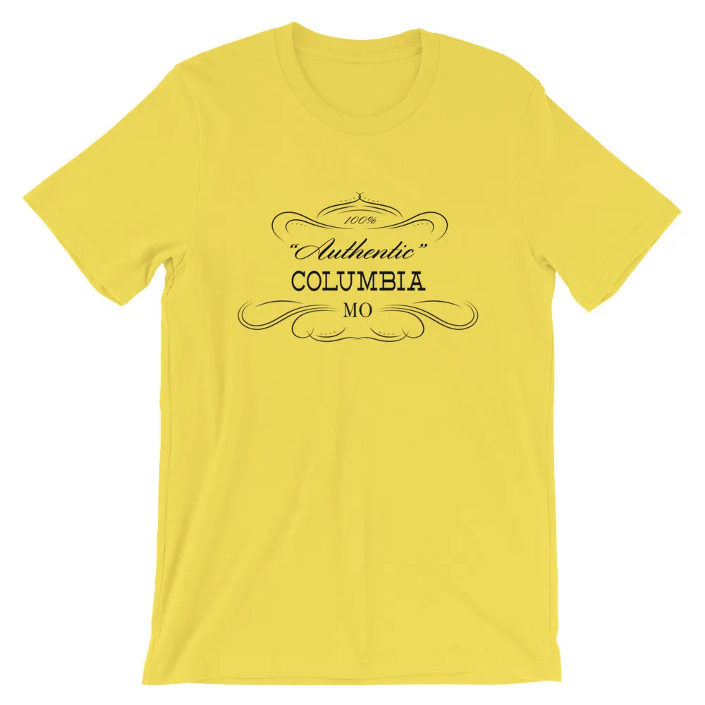 Missouri - Columbia Mo - Short-Sleeve Unisex T-Shirt - Authentic