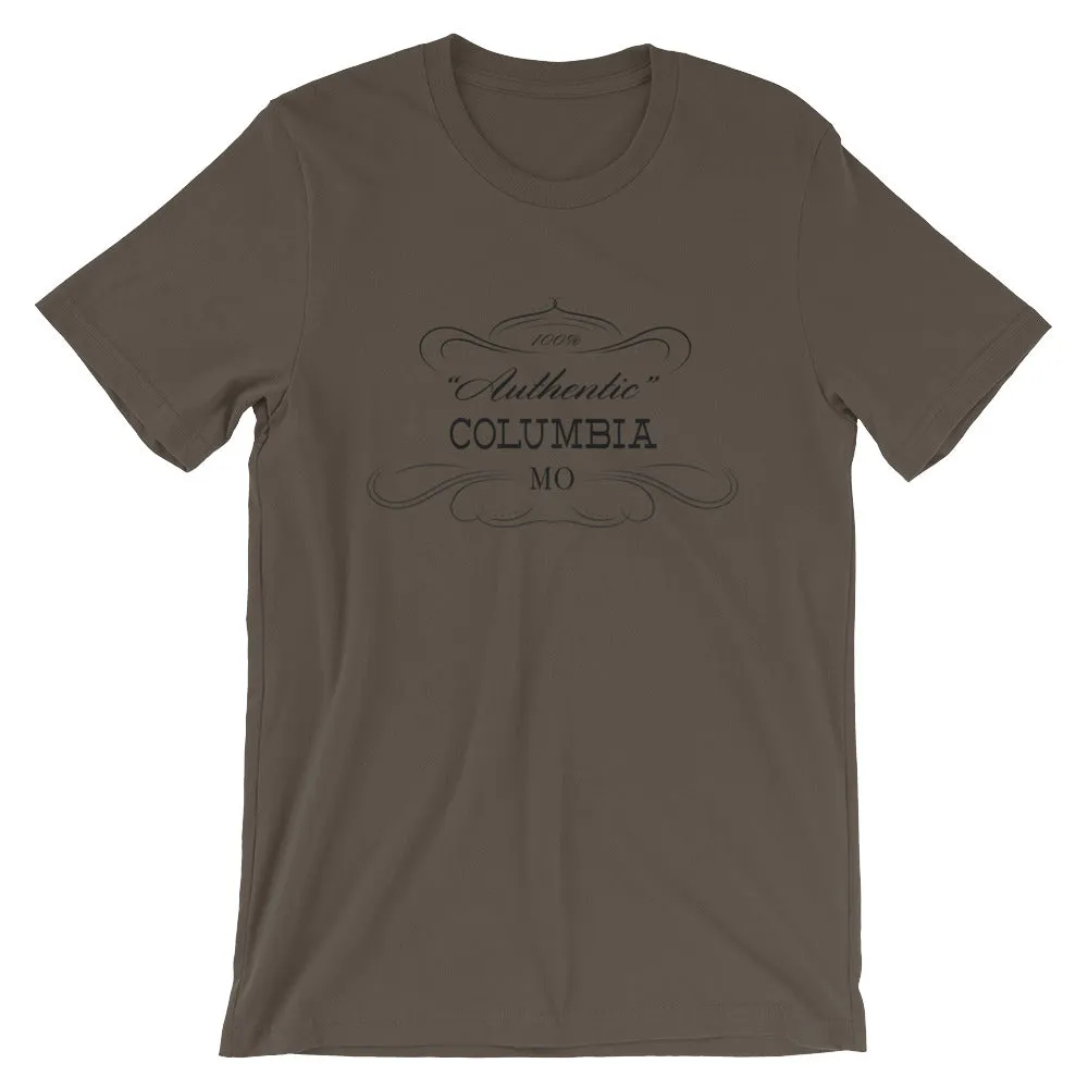 Missouri - Columbia Mo - Short-Sleeve Unisex T-Shirt - Authentic